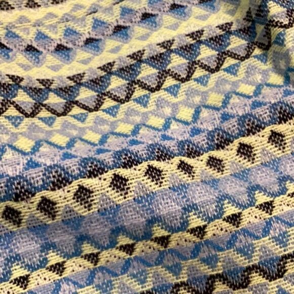 NWT Ann Taylor Loft The Riviera Short Blue Printed Boho Womens Size 0 Multicolor - Picture 9 of 9